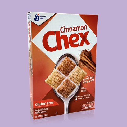 General Mills Chex Cinnamon Gluten Free Cereal 340g