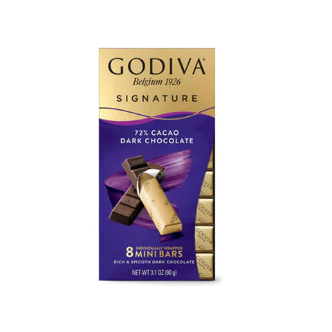 Godiva Signature 72% Cacao Dark Chocolate 90g