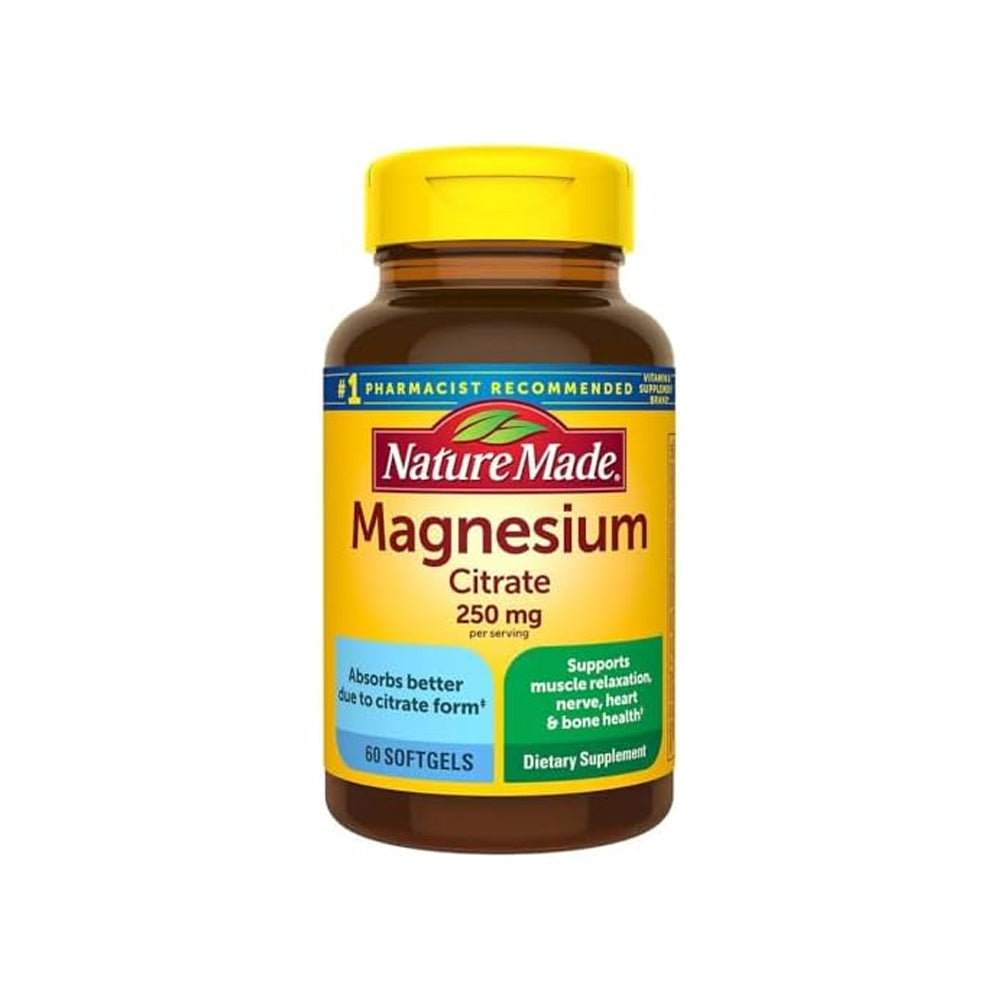 Nature Made Magnesium Citrate 250mg 60s