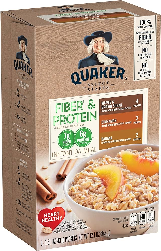 Quaker High Protein Variety Pack Cereal 314g