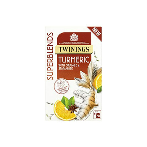 Twinings Super Blends Turmeric Tea Bags 20s