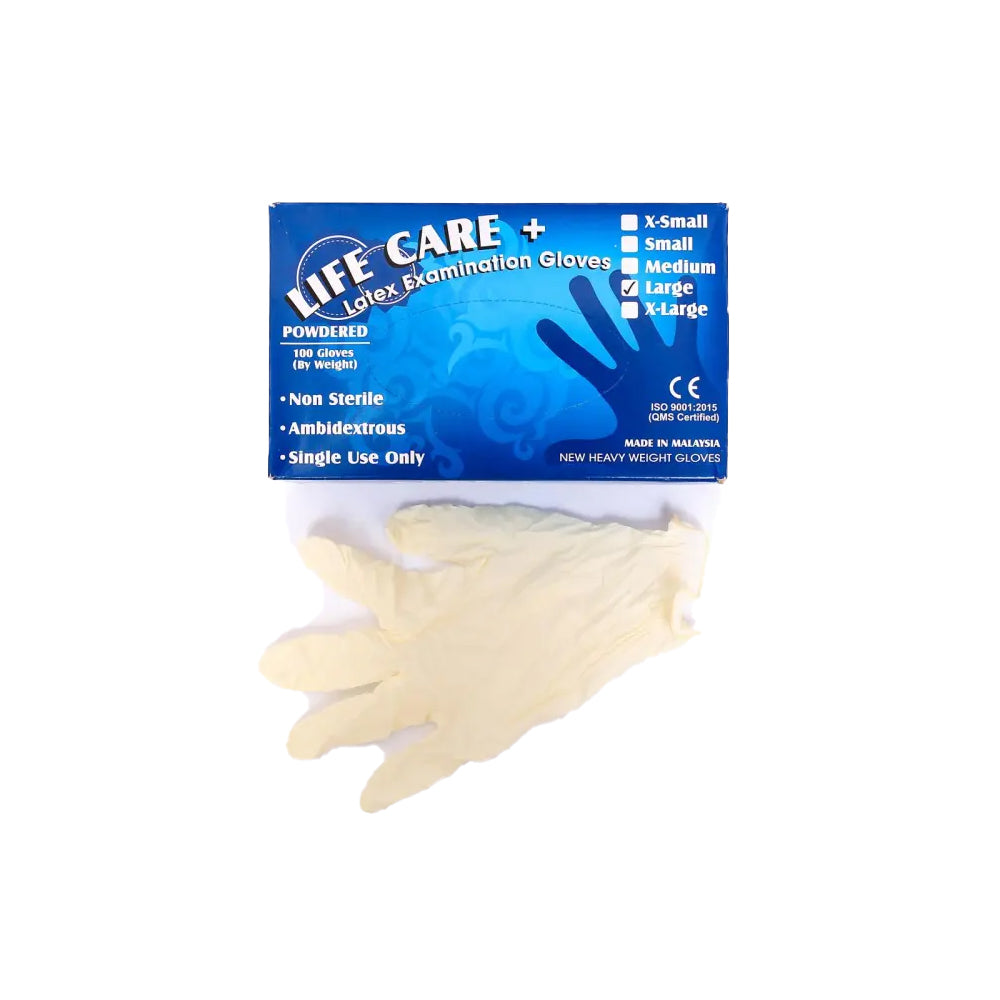 Life Care Surgical Gloves Medium 100s