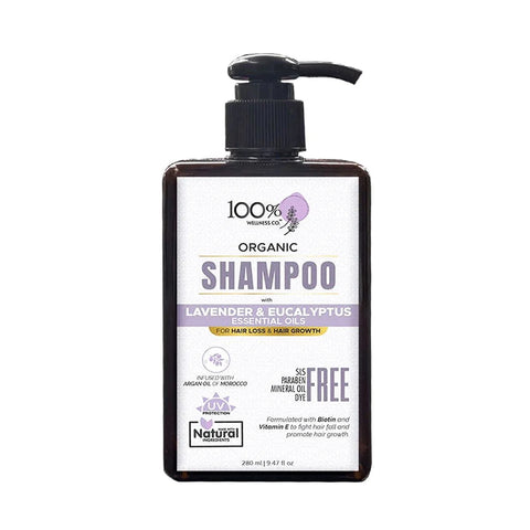 Organic Shampoo Lavender & Eucalyptus 280ml