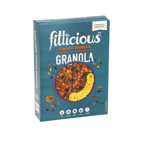 Fitlicious Choco Vanilla Granola 400g