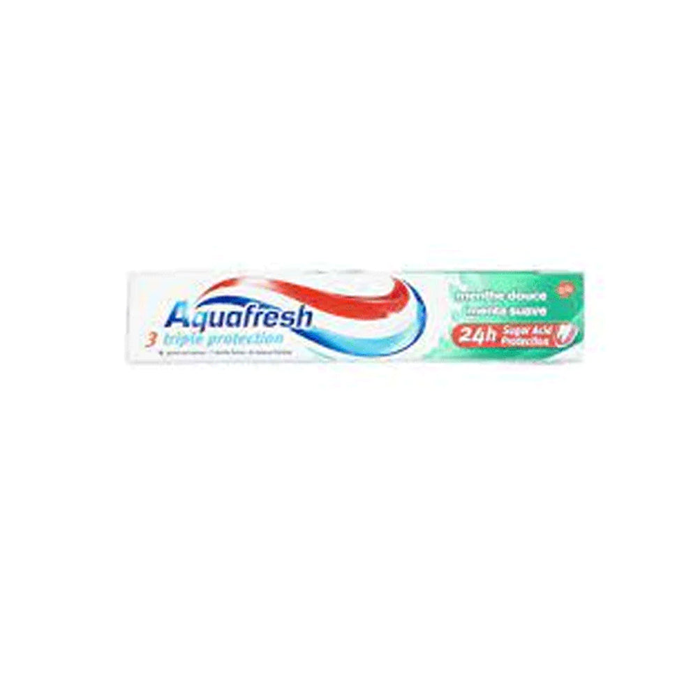 Aqufresh Menta Suave Triple Protection Toothpaste 75ml