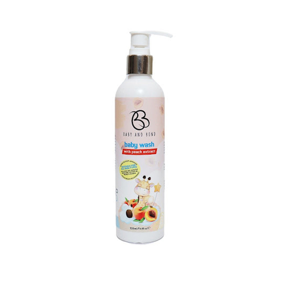 Baby And Bond Baby Wash With Peach Extract 225ml