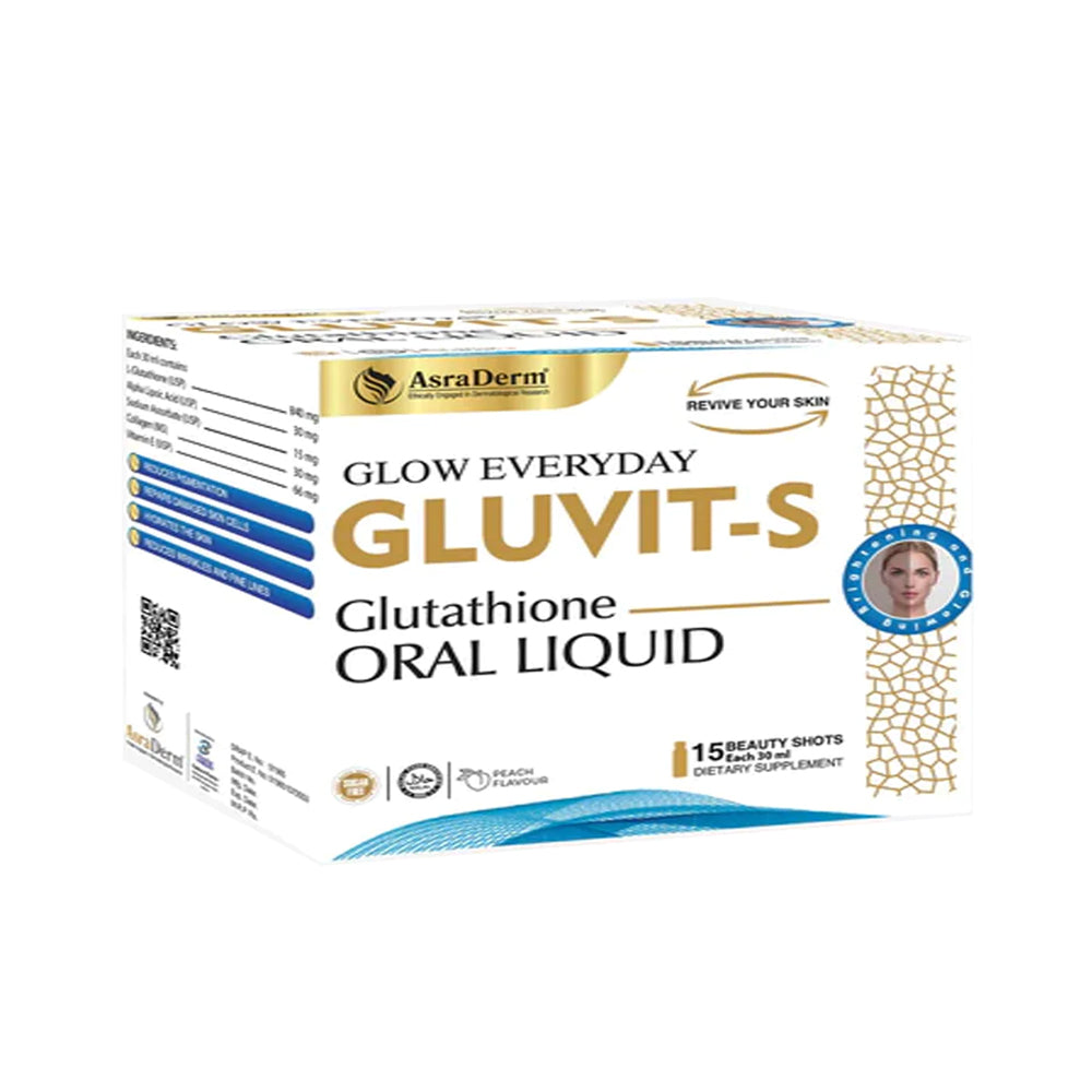 Gluvit-S Glutathione Oral Liquid 30ml 1s