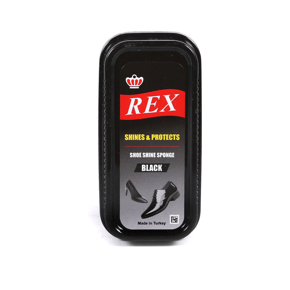 Rex Shoe Shine Spomge Black