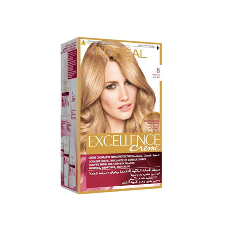 Loreal Hair Color Excellence Creme 8