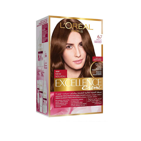 Loreal Excl 6.7 Chocolate Brown Hair Color
