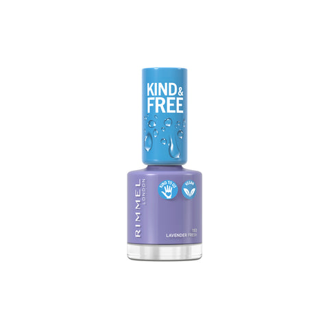 Rimmel Kind & Free Nail Polish 153 Lavender Light 8ml