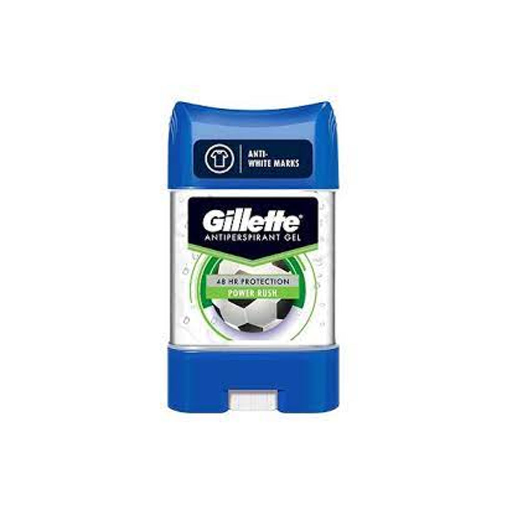 Gillette Antiperspirant Gel Power Rush Doedorant Stcik 70ml