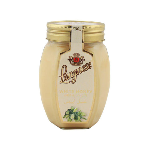 Langnese White Honey Mild & Cream 500g
