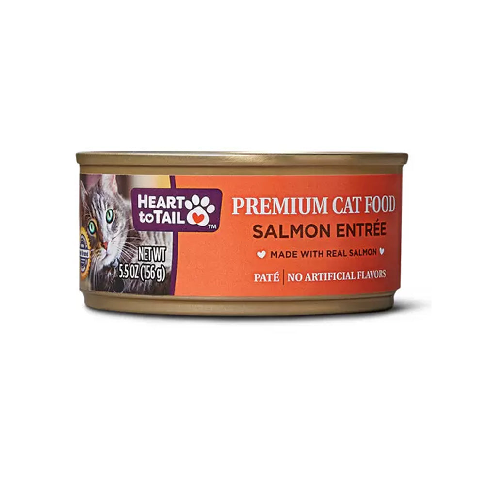 Heart To Tail Salmon Entree Cat Food 156g