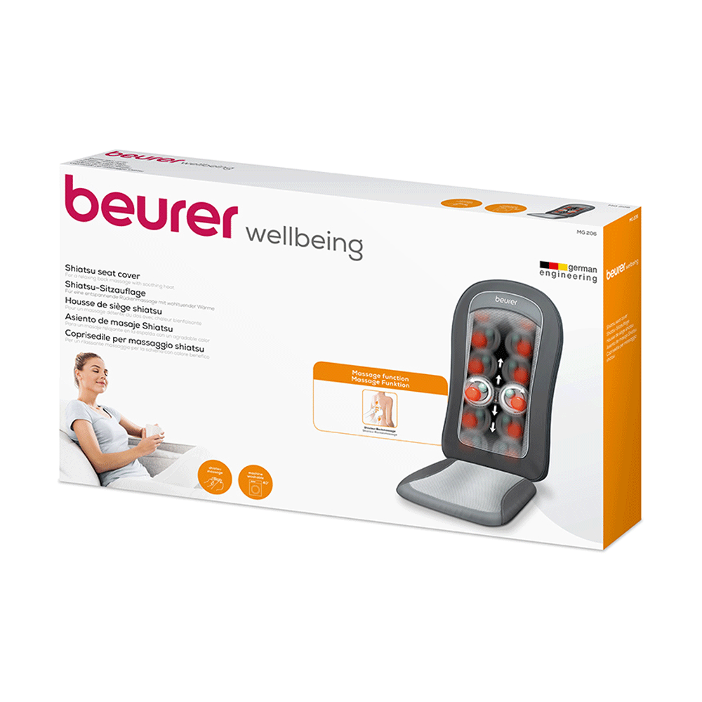 Beurer shiatsu massage seat cover sale