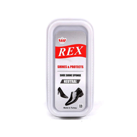 Rex Shoe Shine Sponge Neutral