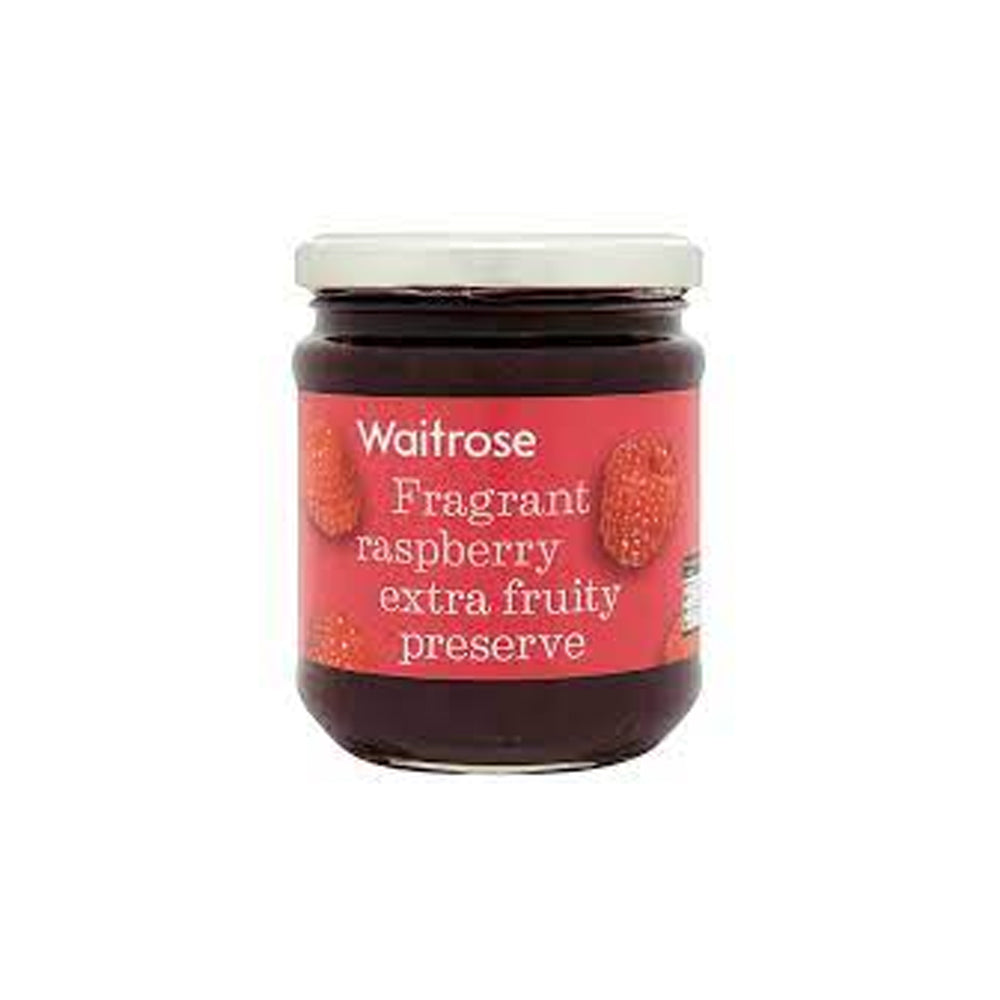 Waitrose Fragrant Rasberry Extra Fruity Jam 340g