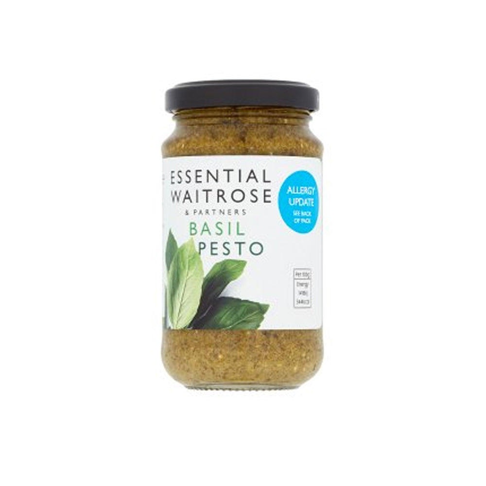 Essential Waitrose Basil Pesto 190g