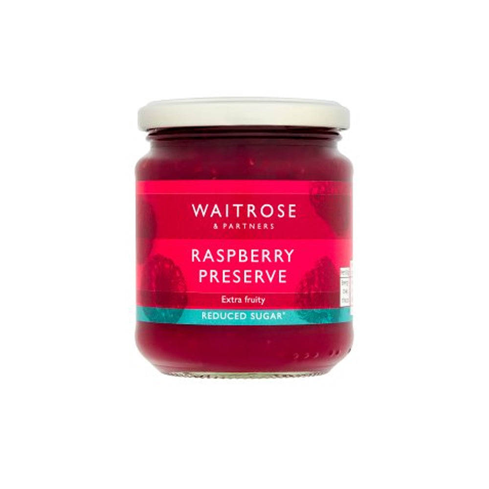Waitrose & Partners Raspberry Preserve Jam 310g
