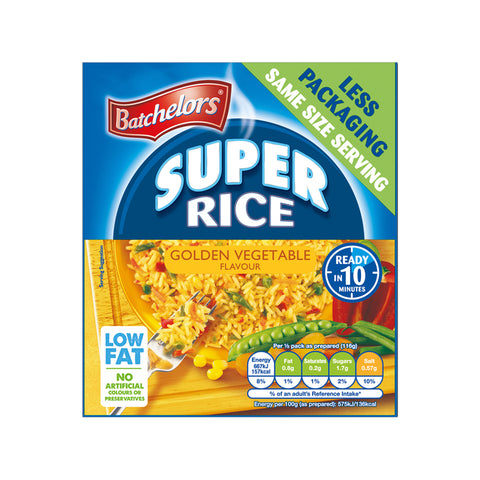 Batchelors Super Rice Golden Vegetable Flavour 90g