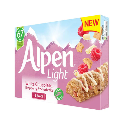 Alpen Light Raspberry & Shortcake Bars 95g