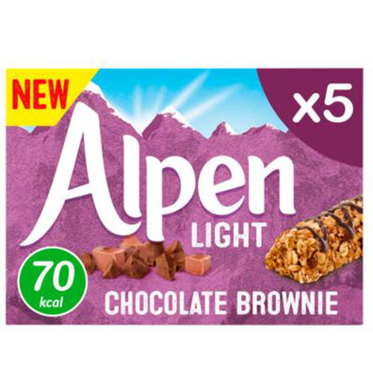 Alpen Light Chocolate Brownie Bars 95g