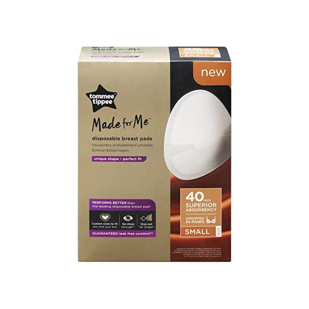 Tommee Tippee Disposable Breast Pads Small 40s No 423629