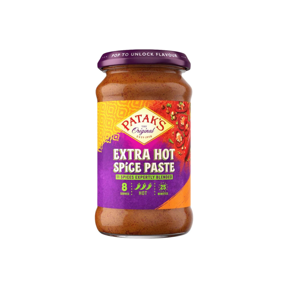 Pataks Extra Hot Spice Paste 283g
