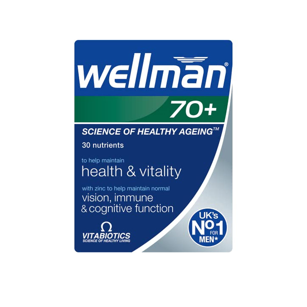 Vitabiotics Wellman 70+ Tab 30s