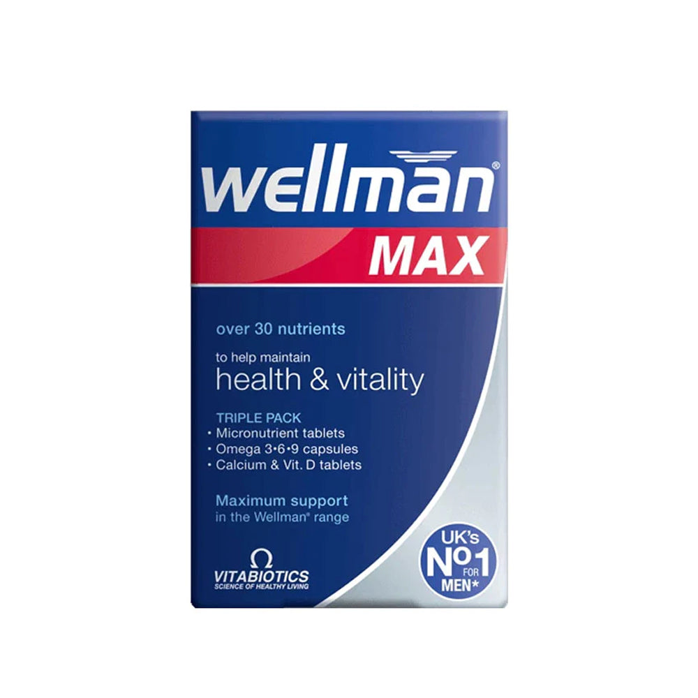Vitabiotics Wellman Max Cap 84s