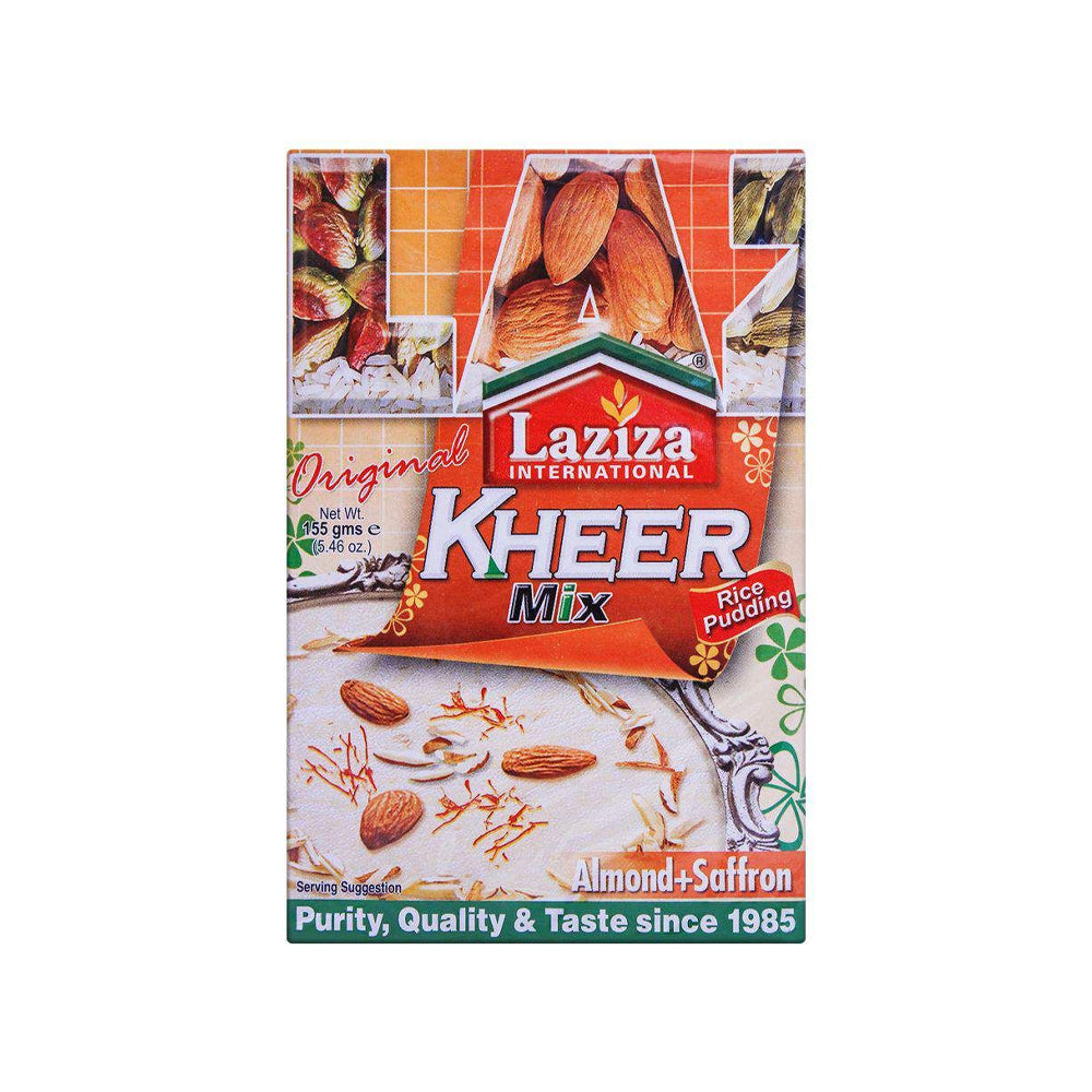 Laziza Kheer Mix Almond+Saffron 155g
