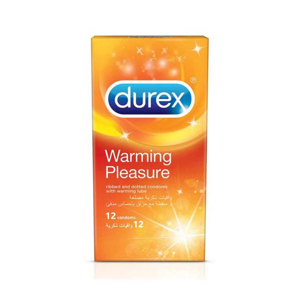 Durex Warming Pleasure Condoms 12s
