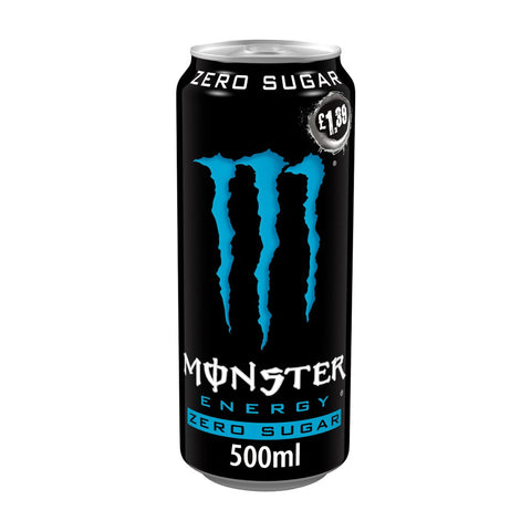 Monster Zero Sugar Energy Drink Can 500ml