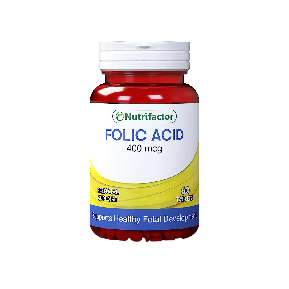 Nutrifactor Folic Acid 400mcg 60 Tab