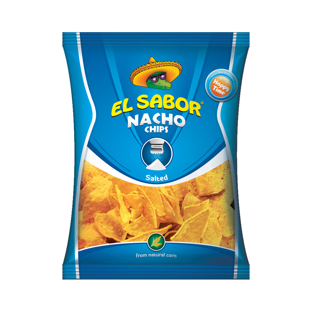 El Sabor Nacho Chips Salted 100g