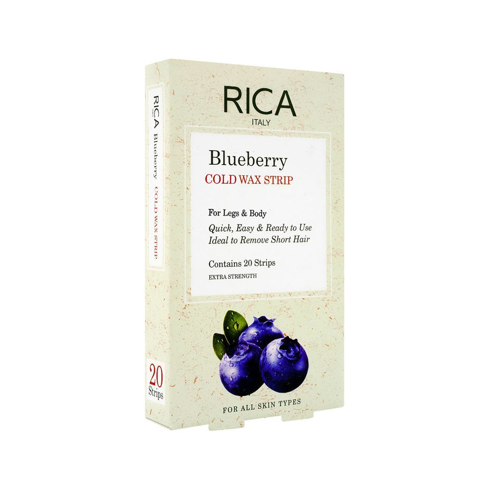 Rica Blueberry Cold Wax Strip 20s