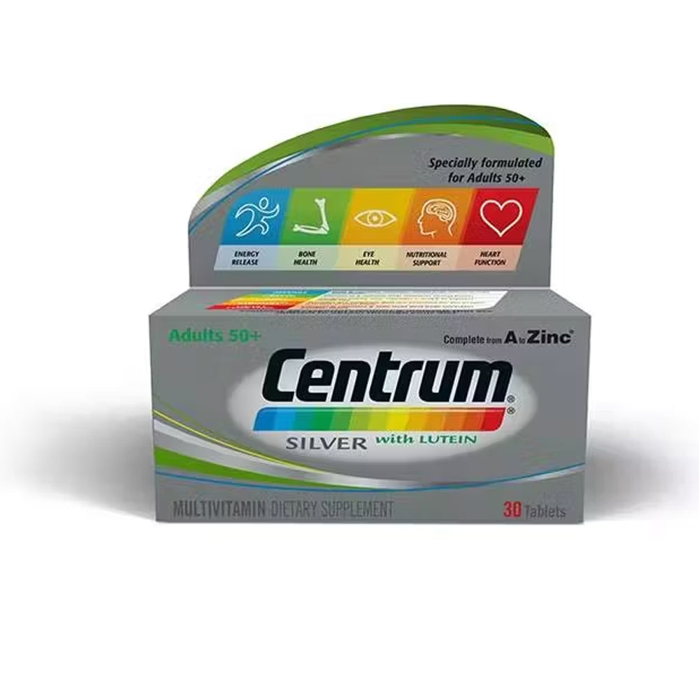 Centrum Silver Adults 50+ Tablets 30s (Saudia)