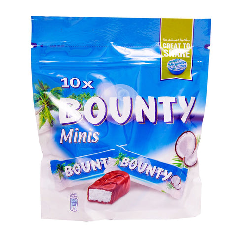 Bounty Minis Chocolate Pouch 285g