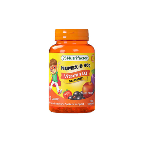 Nutrifactor Numex-D 400 Vitamin D3 Gummies 30s