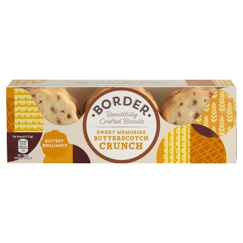 Border Butterscotch Crunch Biscuits 135g