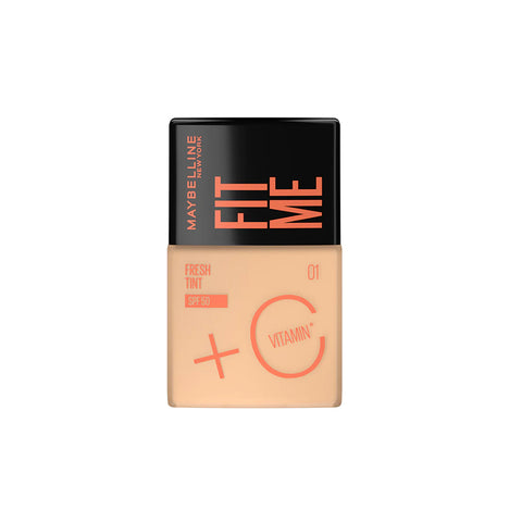 Maybelline Fit Me Foundation Fresh Tint SPF50 01