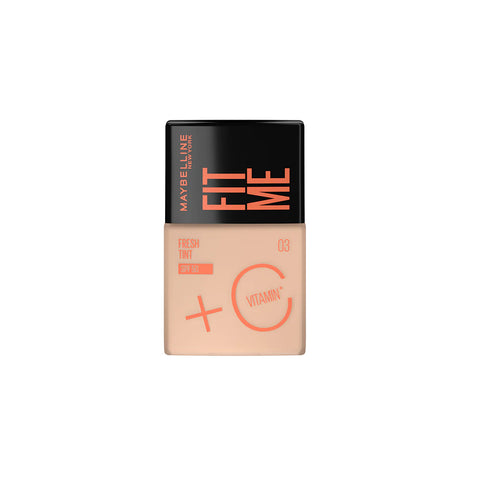 Maybelline Fit Me Foundation Fresh Tint SPF50 03