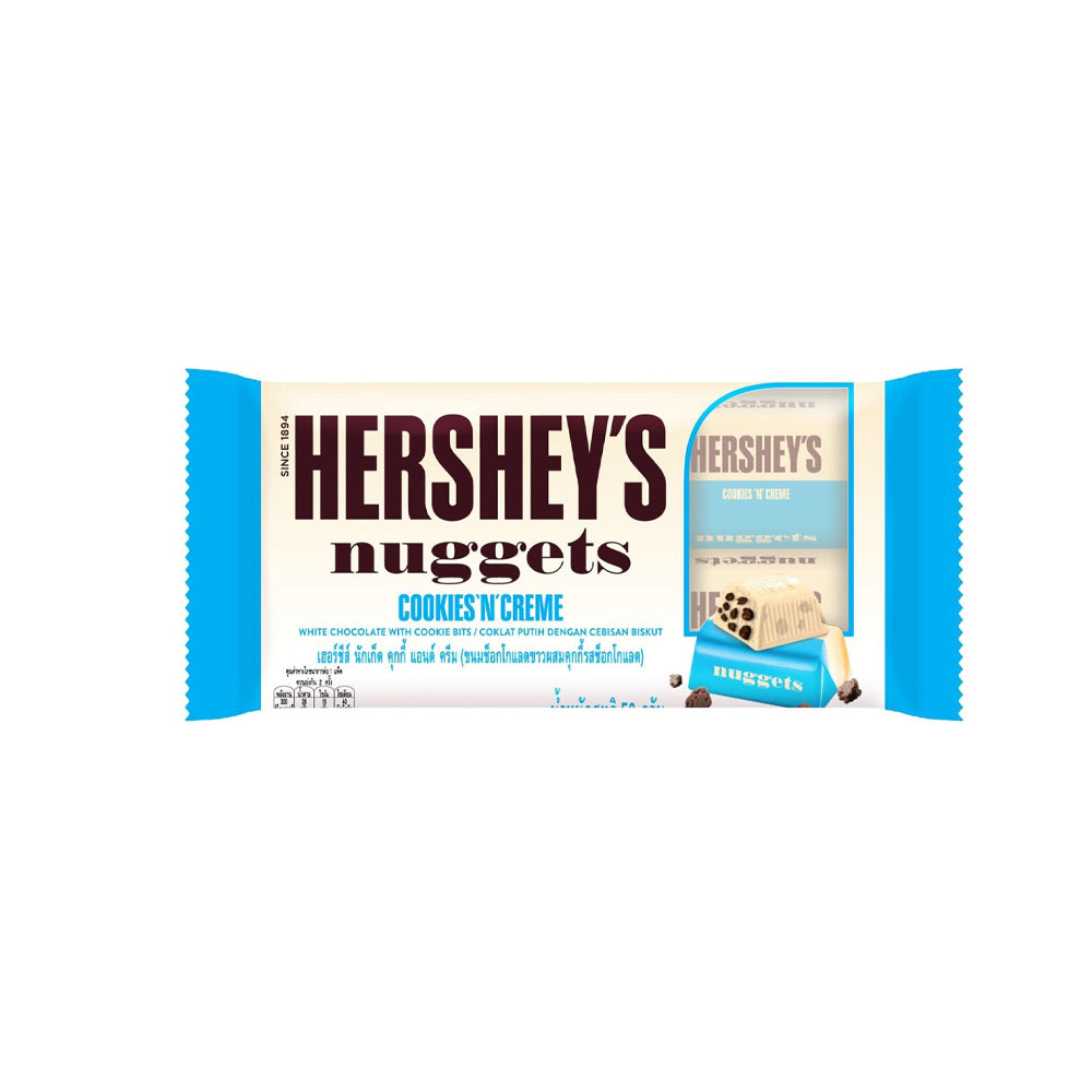 Hersheys Nuggets Cookies N' Creme Chocolate 56g – Springs Stores (pvt) Ltd