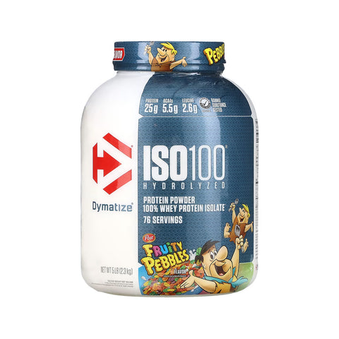 Dymatize ISO 100 Protein Powder Fruity Pebbles 2.3kg 5LB