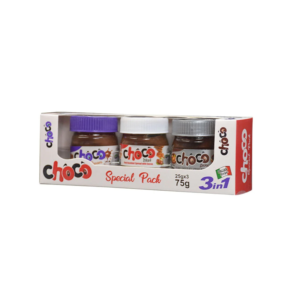 Milkyz Food Choco Spread 3in1 Special Pack 25gx3