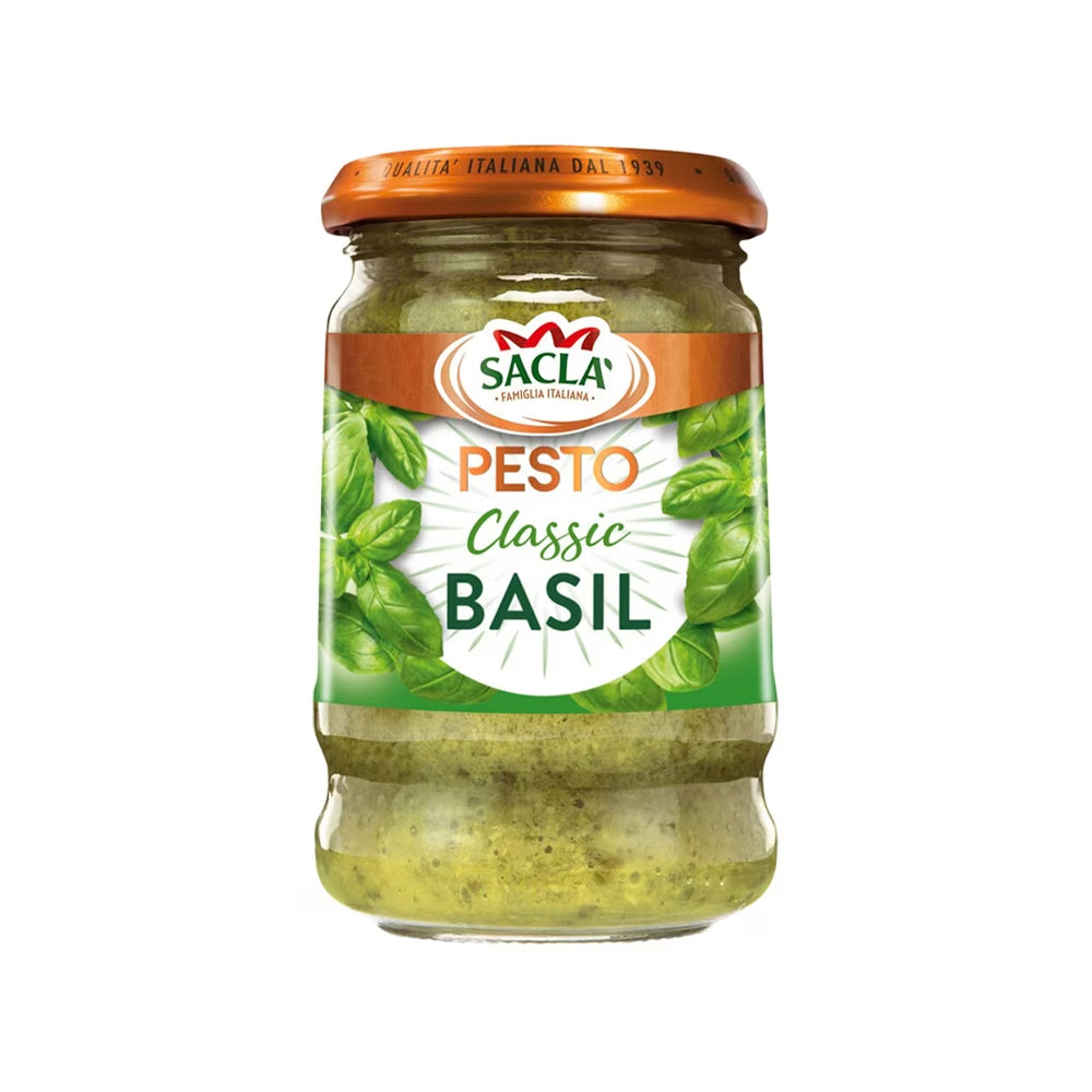 Sacla Pesto Classic Basil 190g