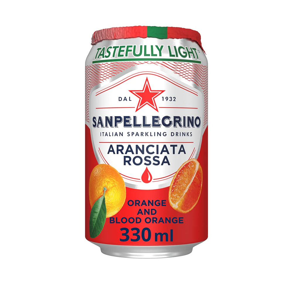 Sanpellecrino Sparkling Orange & Blood Can 330ml