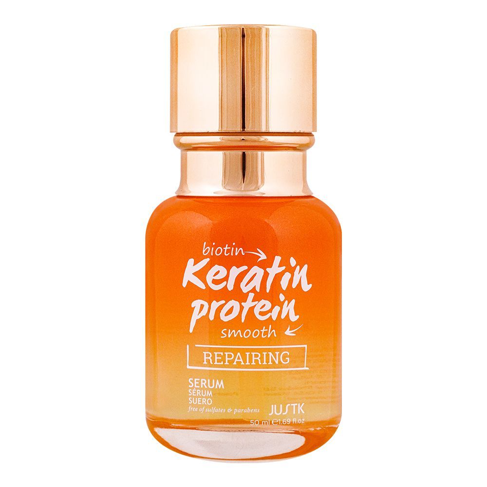Justk Biotin Keratin Protein Smooth Repairing Hair Serum 50ml