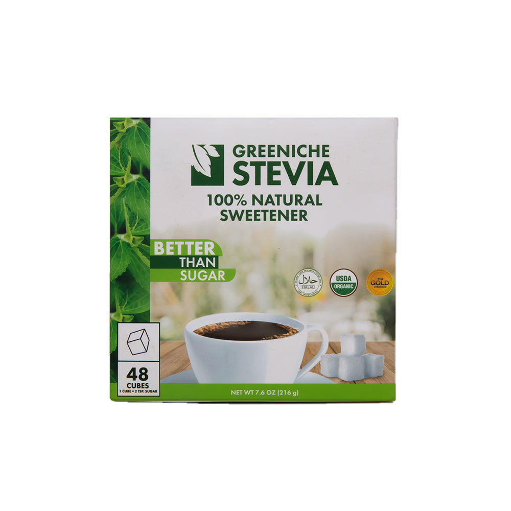 Greeniche Stevia Sweetener 48 Cubes