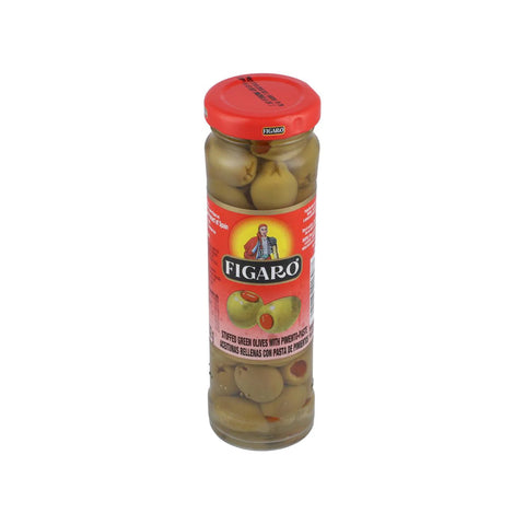 Figaro Olives Green Pitted 142g